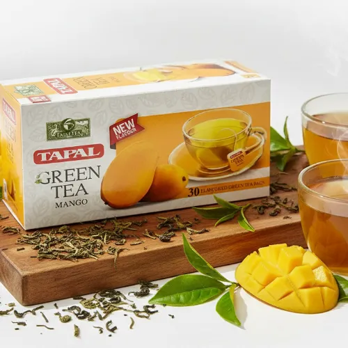 tapal green tea mango 30 tea bag - Product Image