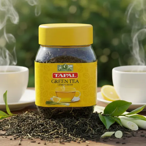 tapal green tea lemon 100g jar - Product Image